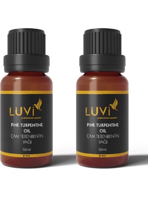 Luvi Çam Terebentin Yağı 2 Li SET(50ML+50ML)