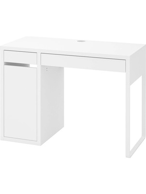 IKEA Çalışma Masası Mıcke Meridyendukkan Beyaz Renk 105X50 cm Ev-Ofis Çalışma Ünitesi