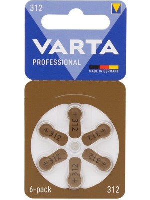 Panasonic Varta Işitme Pili NO:312