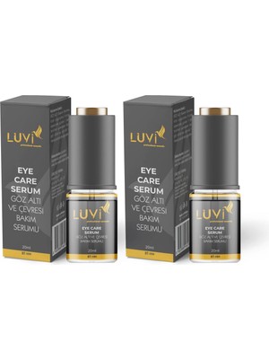 Luvi Göz Altı Göz Çevresi Bakım Serumu 2 Li Set(10Ml+10Ml)