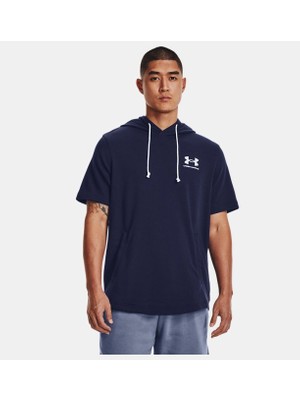 Under Armour Erkek UA Rival Terry Kısa Kollu Kapüşonlu Üst