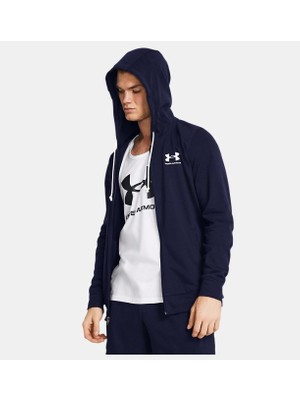 Under Armour Erkek UA Rival Terry Tam Boy Fermuarlı 1370409-410