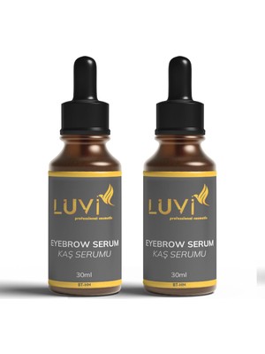 Luvi Kaş Bakım Serumu 2 Li Set (30ml+30ml)