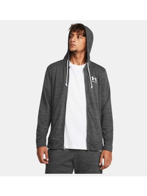 Under Armour Erkek UA Rival Terry Tam Boy Fermuarlı 1370409-025