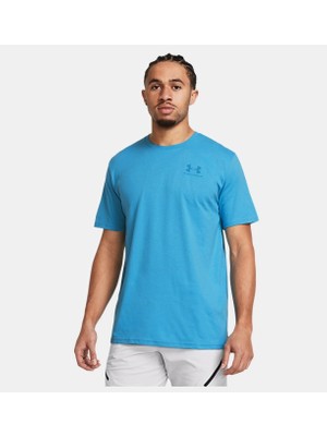 Under Armour Erkek UA Sportstyle Left Chest Kısa Kollu Tişört 1326799-434