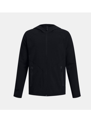 Under Armour Erkek Çocuk UA Unstoppable Tam Boy Fermuarlı Üst 1383126-001