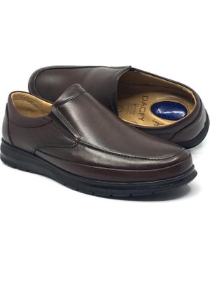 Dacfy   Deri Anatomik Erkek  Topuk Masajlı Günlük Ayakkabı 40-44