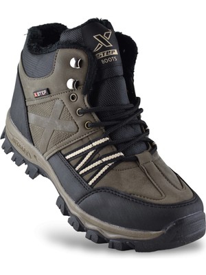 Ispartalılar K8 Tam Ortopedik Taban Outdoor Kışlık Erkek Bot Ayakkabı Kaymaz Taban