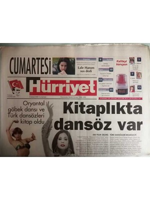 Gökçe Koleksiyon Hürriyet  Cumartesi Gazetesi 5 Şubat 2000 Bir Yıl Sustuktan Sonra Ölürken Barış Mançonun Yanında Olduğunu Açıklayan Sevil DEMIR...-GZ44839