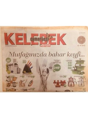 Gökçe Koleksiyon Hürriyet Gazetesi Kelebek Eki 17 Nisan 2010  - Skandal Kadın Playboya Soyundu, Hande Yener Kadire Tüm Kapılar Kapalı Dedi, Işın Karaca Şarkılarım Darbe Etkisi Yaratacak    GZ40105