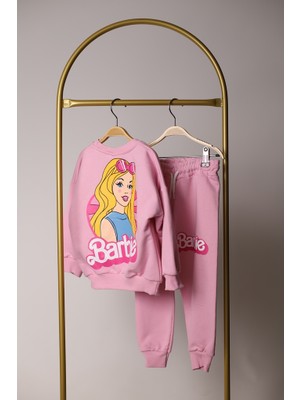 Lolipop Kids Store Barbie Sırt Baskılı Takım