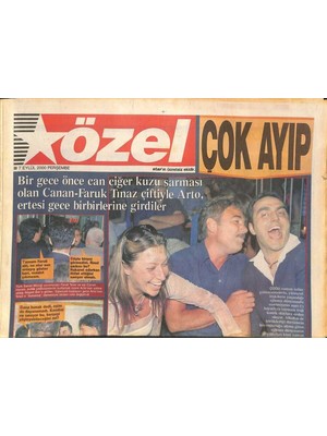 Star Gazetesi Özel Eki 7 Eylül 2000 - Sevim Tunaya Meydan Dayağı - Hababam Sınıfı Güle Güle GZ126685