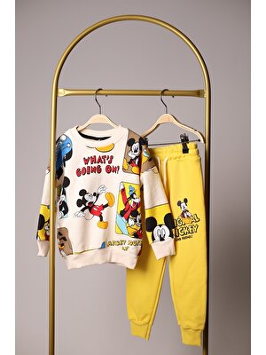 Lolipop Kids Store Mickey Mause Baskılı Takım