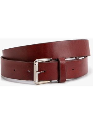 Koton Faux Leather Metal Buckle Detail Belt Kemer