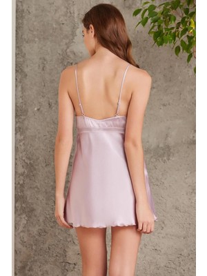 Pierre Cardin Kadın 7025 Saten Dörtlü Gelin Çeyiz Seti