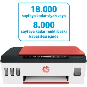 Smart Tank 519 3YW73A Wi-Fi + Fotokopi + Tarayıcı Renkli Çok Fonksiyonlu Tanklı Yazıcı