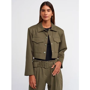 60720 Vatkalı Ceket-Haki