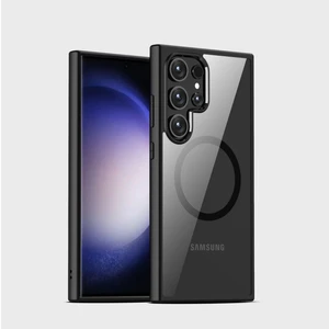Samsung Galaxy S24 Ultra Uyumlu Premium Magsafe Wireless Şarj Özellikli Kılıf