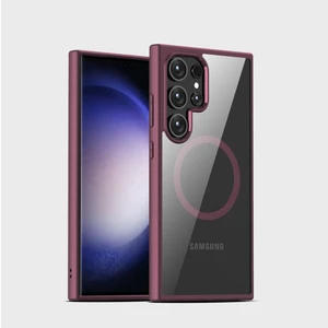 Samsung Galaxy S24 Ultra Uyumlu Premium Magsafe Wireless Şarj Özellikli Kılıf