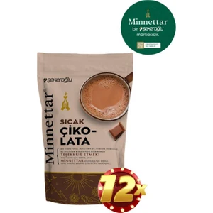 Minnettar Sıcak Çikolata 12 x 200 gr ( 12 Paket )
