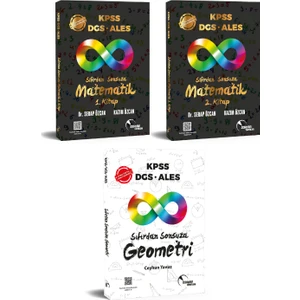 Doktrin Yayınları KPSS DGS ALES Sıfırdan Sonsuza Matematik ve Geometri 3’lü Set