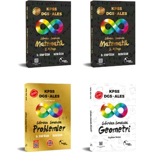 Doktrin Yayınları KPSS DGS ALES Sıfırdan Sonsuza Matematik Seti 4 Kitap