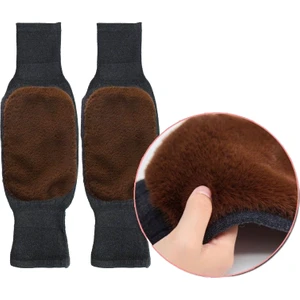 Suihan Tribe Soğuğa ve Dona Karşı Koruma Sağlayan Kalınlaştırılmış ve Kadife Sıcak Dizlikler (Yurt Dışından)