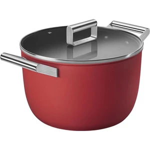 Smeg 24 Cm Kırmızı Tencere CKFC2411RDM