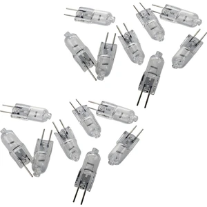 12V 20W Halojen Ampul Sıcak Beyaz Işık Lambası Bi-Pin Tabanı 16 Adet (Yurt Dışından)