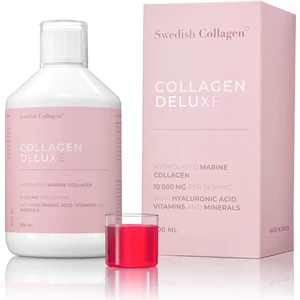 Swedish Collagen Collagen Deluxe 500 ml Hidrolize Balık Kolajeni Tip 1 & 3 Vitamin, Mineral, Hyaluronik Asit