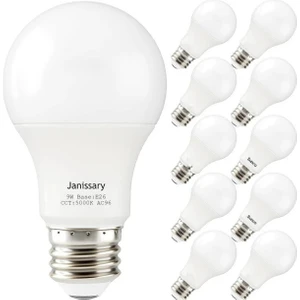 10 Adet 9 Watt LED Ampul Beyaz Renk 100 Watt Eşdeğerli