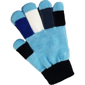 Hepsine Rakip Kız Erkek Çocuk Triko Eldiven Kışlık Örgü Renkli Unisex