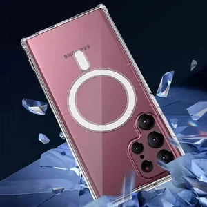 Samsung Galaxy S20 Plus Manyetik Hava Yastığı Anti -Düşme Cep Telefonu Kılıfı (Yurt Dışından)