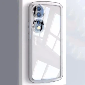 iPhone 15 Pro Max Şeffaf Hava Yastığı Düşmeyi Önleyici Cep Telefonu Kılıfı (Yurt Dışından)