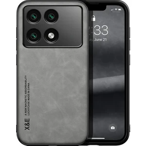 Poco X6 Pro Cilt Hissi Manyetik Emme Cep Telefonu Kılıfı (Yurt Dışından)