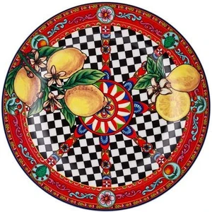 Summer 6 Lı Pasta Tabağı 19 cm