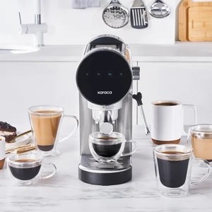 Coffee Art Inox Dijital 20 Bar Öğütülmüş Espresso Cappuccino ve Kapsül Kahve Makinesi