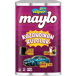 MAYLO12'LIÜÇ Katlı Kağıt Havlu