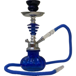 Camp & Shisha Mavi Mini Hediyelik Nargile Takımı Seti