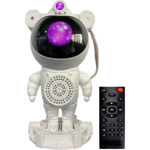 Astronot Gece Lambası Galaxy Yıldızlı Projeksiyon Tavan Aydınlatma Lamba Ev Çocuk Oda Dekorasyon