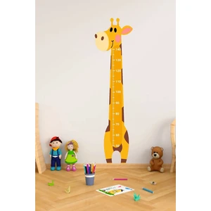 Zürafa Çocuk Odası Boy Ölçer Sticker 35X135 cm DNF9085