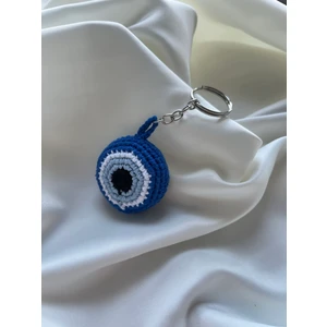 Amigurumi Nazar Boncuğu Anahtarlık