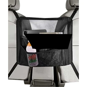 Revu Baby Araba Arka Koltuk Arası Koruma Filesi Organizer & Koltuk Arası Çanta