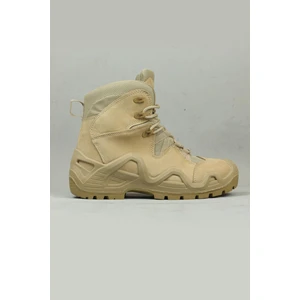 Power Mid Hakiki Nubuk Deri Su Itici Özellikli Askeri& Polis Outdoor Tactical Kısa Bot