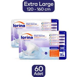 Bel Bantlı Hasta Bezi XL 60'lı