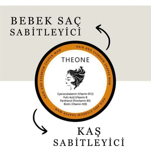 The One Bebek Saçı ve Kaş Sabitleyici Wax 50 ml
