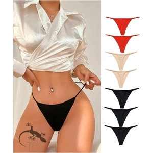 Gecko Collection Gecko Ip Lastikli String Tanga Külot 7 Adet