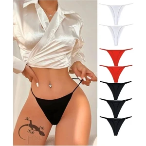 Gecko Collection Gecko Ip Lastikli String Tanga Külot 7 Adet