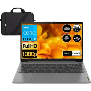 Lenovo ıdeapad 3 Intel Core I3-1215U 20GB Ram 512GB SSD Freedos 15.6" Full Hd Taşınabilir Bilgisayar 82RK00XBTX-20-512 + Çanta Hediyeli