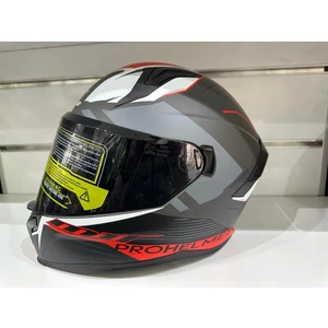 Kask Mts Pro 910 Twıster Güneş Gözlüklü Kırmızı/gri